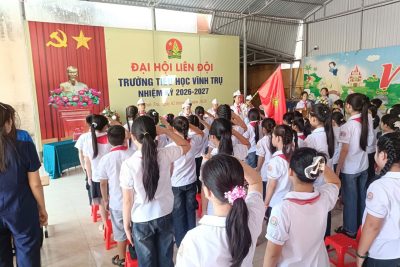 ĐẠI HỘI LIÊN ĐỘI NĂM HỌC 2026-2027