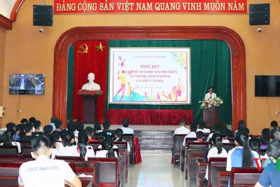 Trao giải Hội thi thể dục, thể thao học sinh phổ thông xã Vĩnh Trụ, lần thứ I, năm 2026.