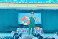 Tuyên truyền Luật trật tự an toàn giao thông đường bộ; Quy định về quản lý vũ khí, vật liệu nổ, công cụ hỗ trợ và pháo; hướng dẫn kỹ năng phòng, tránh tai nạn đuối nước cho học sinh Trường Tiểu học A Vĩnh Trụ